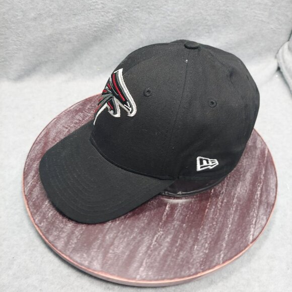 New Era Atlanta Falcons Black Adjustable Cap - Picture 2 of 11